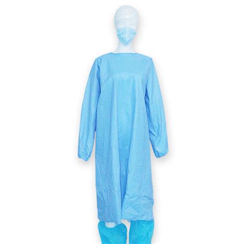 Antistatic 6xl Pp Nonwoven Medical Isolation Gowns