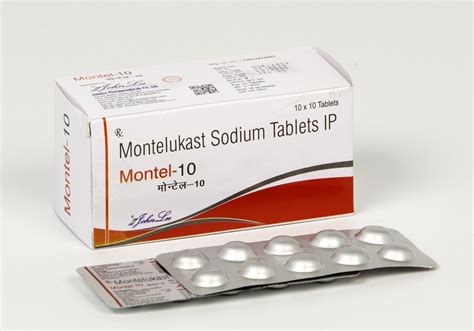 montelukast sodium tabletspackaging type alu alu pack id