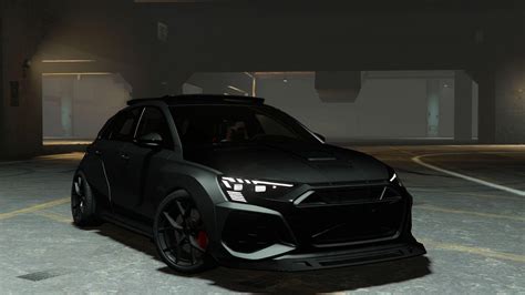 Audi Rs3 Sportback 2022 Addonfivemanimatedvehfuncsv Gta5