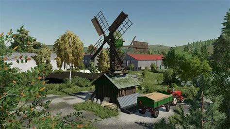 Vieux moulins à grains v1 2 0 0 FS25 Mod Farming Simulator 22 mod