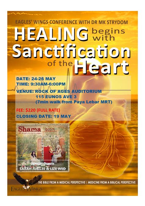 Healing Begins With Sanctification Of The Heart — Alby