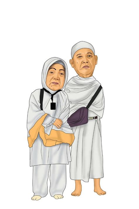 Naik Haji Karikatur Kartun Gambar