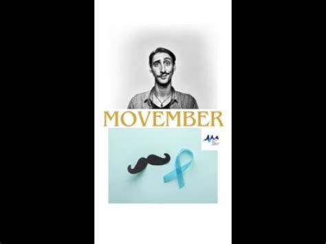 Movember C Est Novembre Bleu Pour Les Hommes Youtube