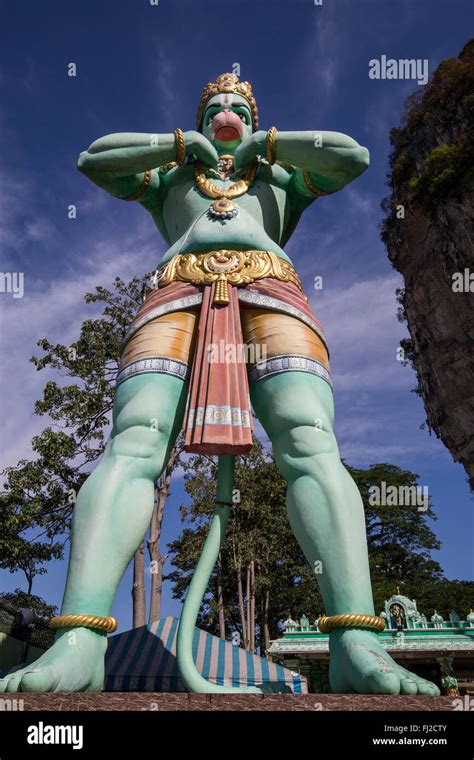 Hanuman At Batu Caves Batu Caves With Its Cave Temples Takes Its Name