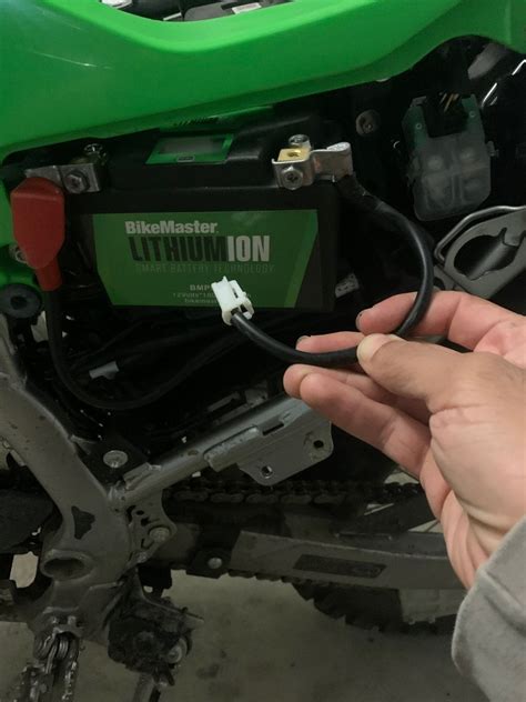 Wondering What This Cable Is That Is Connected To My Battery KLR KLX