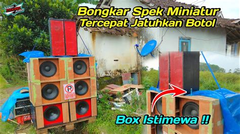 Review Spek Sound Miniatur Tercepat Jatuhkan Botol Kelas Inch Deren