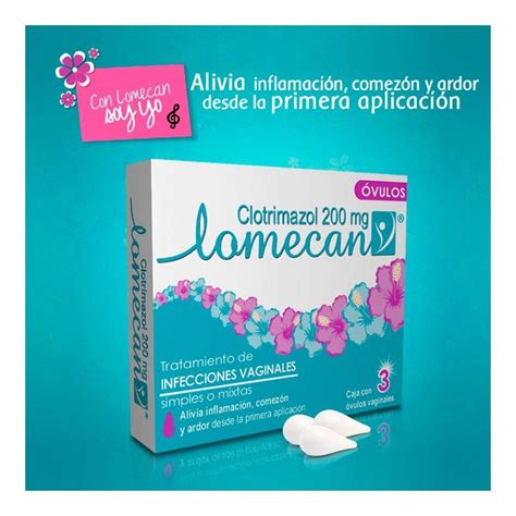 Lomecan V 200 Mg 3 óvulos Walmart