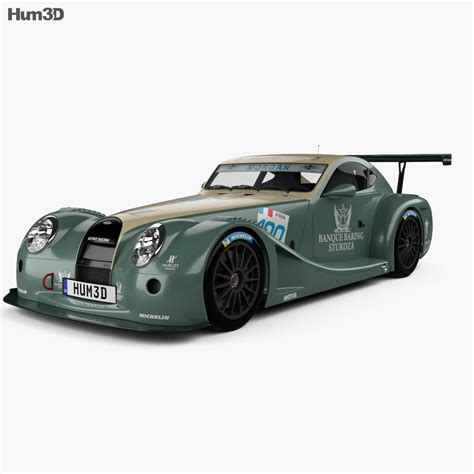 Morgan Aero 8 Supersports Gt3 2009 3d Model Hum3d