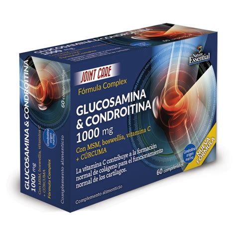 Glucosamina Condroitina 1000 Mg Nature Essential Blister 60 Compr