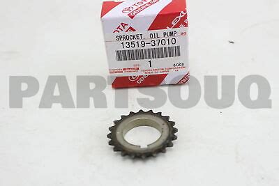 1351937010 Genuine Toyota GEAR OIL PUMP DRIVE 13519 37010 EBay