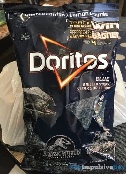 Spotted On Shelves In Canada Limited Edition Grilled Steak Doritos Blue The Impulsive Buy