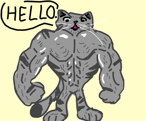 Buff Lucky Cat Drawception