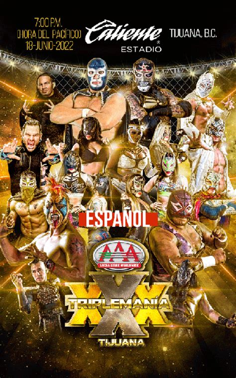 Lucha Libre Aaa Worldwide Tripleman A Xxx Tijuana En Espa Ol