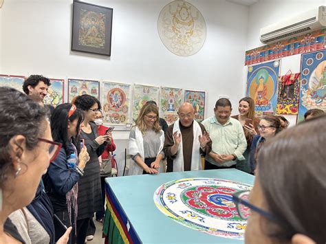 Creation Of Tibetan Sand Mandala Exhibited Across Three Latin American