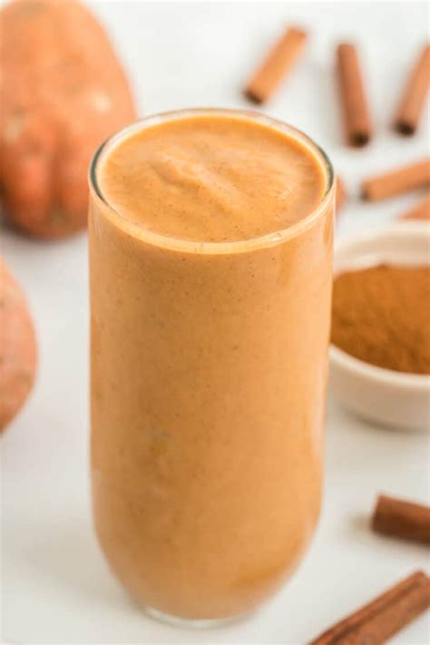 Easy Sweet Potato Smoothie Recipe Build Your Bite