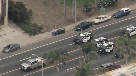 Lengthy Standoff In Malibu Ends Wild Police Chase Of Truck With Trailer That May Have Sparked