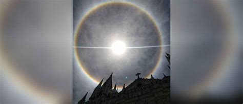 Salvadore Os Captan Impresionantes Fotograf As De Halo Solar Visto En