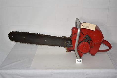 Lot Vintage Homelite 1950s Chainsaw