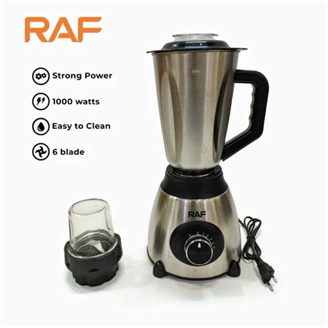 Blender Stainless Steel Jug And Grinder R300 Raf Appliances