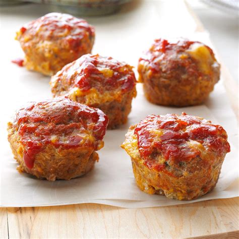 Muffin Pan Meat Loaves Recipe Taste Of Home