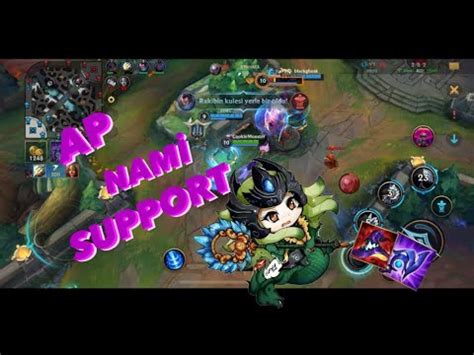 NAMİ SUPPORT WİLD RİFT YouTube