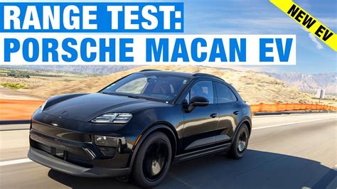 Porsche Macan Ev Highway Range Test Behind The Wheels Of Porsches