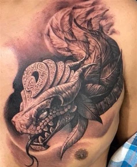 Ideas de tatuajes de Quetzalcóatl y su significado 10 Aztec Tattoos