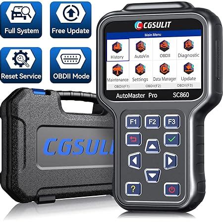 Amazon Cgsulit Obd Scanner Diagnostic Tool All System Code