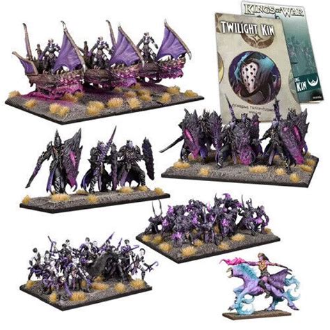 Twilight Kin Mega Army Kings Of War Mantic Mm Dark Elves Elf Mgkwv