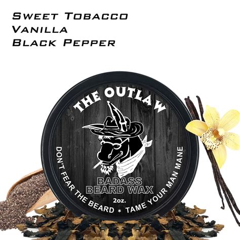 Badass Beard Wax | Premium Ingredients | The Outlaw Scent