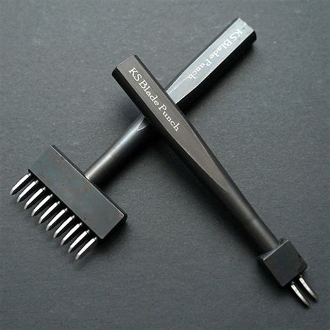 Ksbladepunch Diamond Pricking Irons V2 Black For High Quality Leathercraft Tools Ksblade