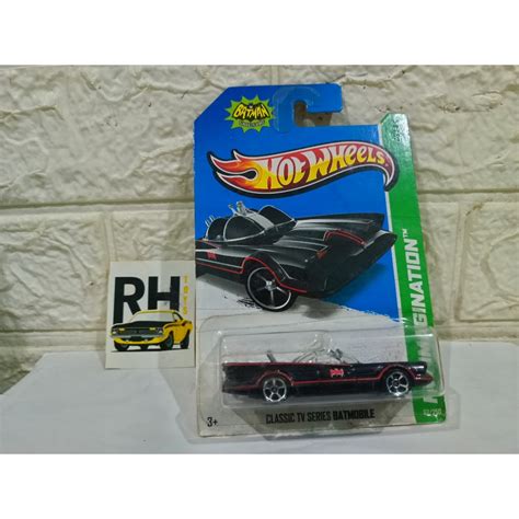 Jual Hot Wheels Classic TV Series Batmobile Batman Hitam Shopee Indonesia