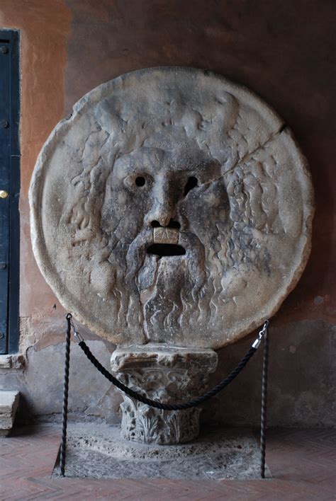 La Bocca della Verità The Mouth of Truth Roma 1485 Tutt Art