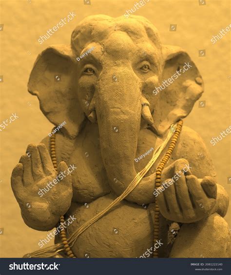 Ganesha Statue Clay