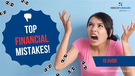 Big Financial Mistakes To Avoid Henceforward