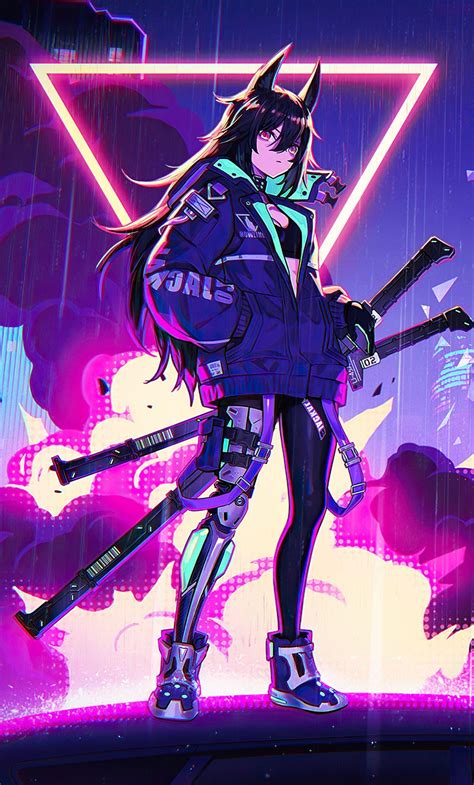 Neon Anime Wallpapers - Top Free Neon Anime Backgrounds - WallpaperAccess