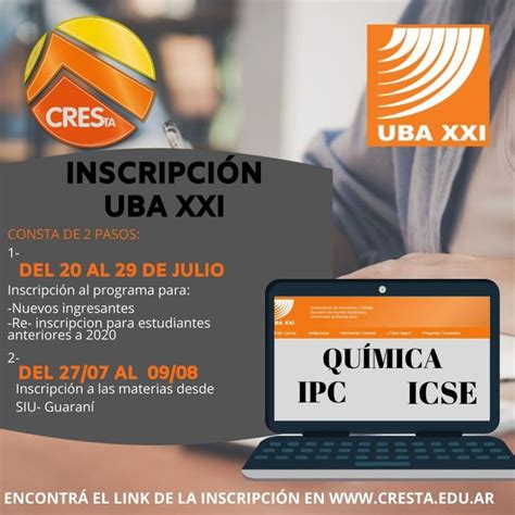 Cresta reabre la inscripción para el UBA XXI