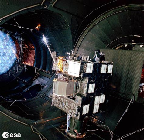 Esa Science And Technology Thermal Testing Of The Stm Rosetta Spacecraft In The Large Space