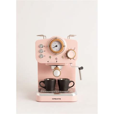 Thera Retro Gloss Machine Caf Expresso Avec Finition Brillante