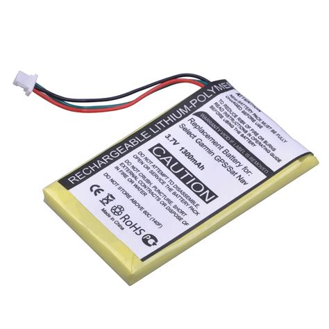 Durapro 1 PC 1300 MAh 3 7 V GPS SAT Rechargeable Battery For Garmin