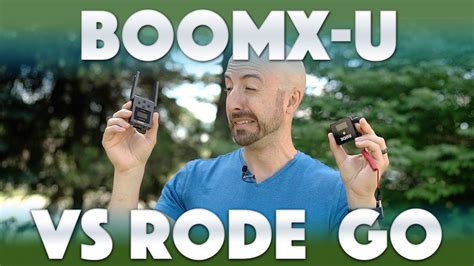 Comica Boomx U Vs Rode Wireless Go Youtube