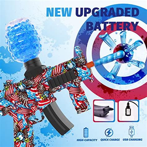 Tansar Gel Water Ball Blaster Toy Kit Automatic Splat Blasters With Everything Shooting Team