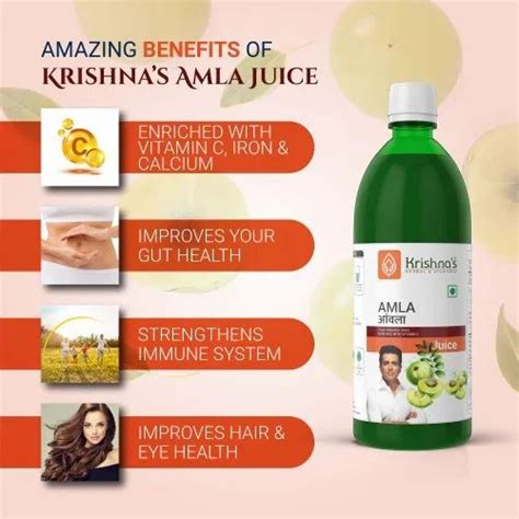 Krishna S Herbal Ayurveda Amla Juice Ml At Rs Piece Amla