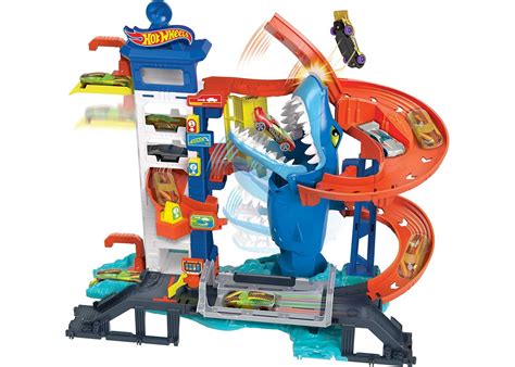 Купити Трек Хот Вілс Сіті Втеча від Акули Hot Wheels City Shark Escape Mattel HMF за ціною