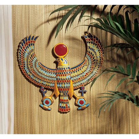 Ancient Egyptian Horus Wall Sculpture Decor Xoticbrands Home Decor