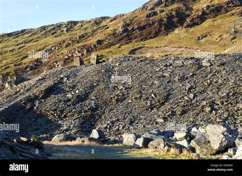 Cwmorthin Slate Quarry Tanygrisiau Snowdonia Gwynedd North Wales