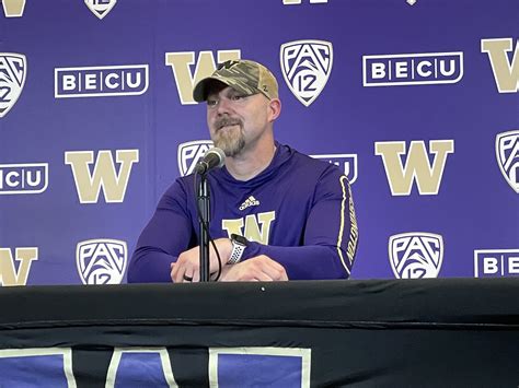 UW Shows Ryan Grubb at Work in First Practice - Sports Illustrated Washington Huskies News ...