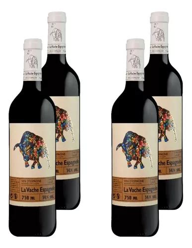 Kit Vinhos La Vache Espagnole Tinto Espanha Ml Parcelamento Sem