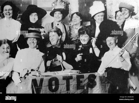 Frauen Suffragetten In Amerika Im Jahr 1900s In Den Vereinigten