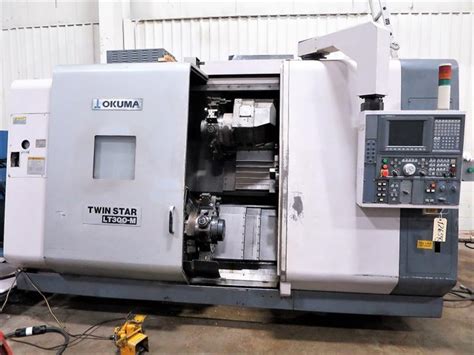 Okuma Twin Star LT300M Twin Spindle Twin Turret CNC Lathe PressXchange